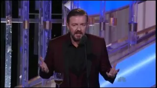 Ricky Gervais conduce i Golden Globe 2012 - Intermezzi (sub ita)