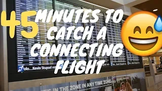 Flying Alone for the First Time | Connecting Flight Procedure | How to Catch a Connecting Flight