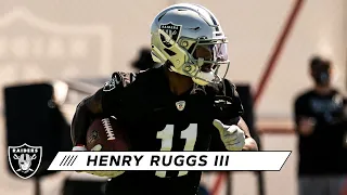 Henry Ruggs III as Advertised & Prepared for Rookie Campaign | Las Vegas Raiders