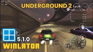 Winlator (Development) - Need For Speed Underground 2 - Emulator Windows Android