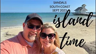 Walking around Sandals South Coast Sept 2023