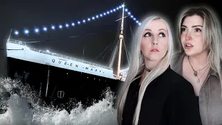 INTENSE OVERNIGHT on WORLDS MOST HAUNTED SHIP!! Queen Mary