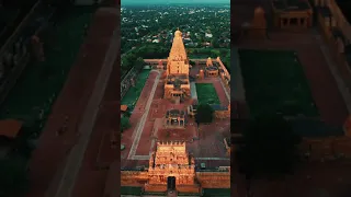 THANJAVUR BIG TEMPLE DRONE VIDEO #shorts #thanjavurtemple # #thanjavur #brihadeeswartemple