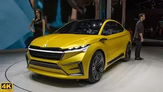 SKODA VISION iV CONCEPT - GENEVA MOTOR SHOW [2019 4K]