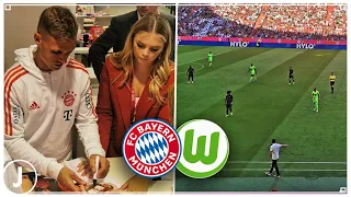 Lohnen sich Lounge Tickets in der Allianz Arena? FC Bayern - Wolfsburg Stadionvlog Highlights