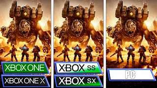 Gears Tactics | One - OneX - Series S - Series X - PC | Graphics Comparison & FPS