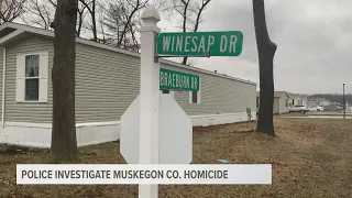 Muskegon Co. trailer park homicide under investigation