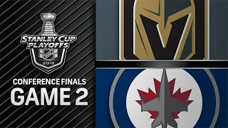 Golden Knights even series with 3-1 win in Game 2