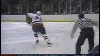 Mike Bossy goal on Boston - 1983 Semi Final (Game 6)