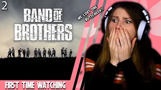 Got Way Too Much Anxiety From This Episode... *Band of Brothers*! [Ep. 2] Reaction