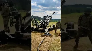 Гаубица M777 в деле - Украина | Howitzer M777 in action - Ukraine