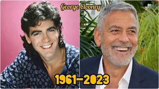 George Clooney then and now from 1961 to 2023