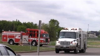 BFES Command, Ambulance 1-2, Rescue & #14 Pump Responding