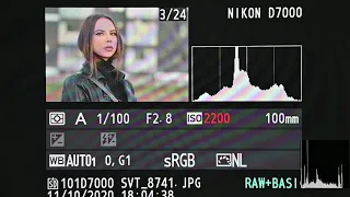 Настройка камеры Nikon на примере NIkon d800 (d800e)