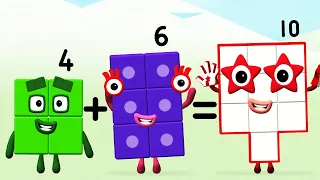 Numberblocks 1 -10 Hide And Seek  -  Play Number Block Learn Counting - Educational Games For Kids