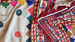 Sindhi dupatta barth design | Sindhi chadar barth design | Sindhi embroidery barth design