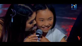 PEMA DECHAN TAMANG Dada Pakha Chhaharale   Raju Lama Blind Audition the voice kids Episode 06