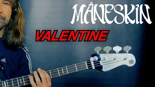 Maneskin - Valentine #basscover #maneskin