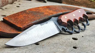 Knife Making - Making a Trench Knife