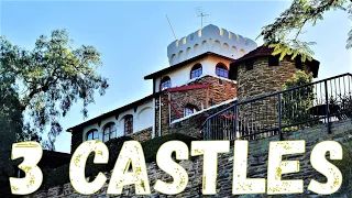 DJI PHANTOM 3 PRO FLIGHT OVER THREE CASTLES OF WINDHOEK IN NAMIBIA, SOUTHERN AFRICA