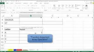 Mr Excel & excelisfun Trick 116: Extract Individual Letters From Cell and do Lookup Adding, then...