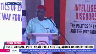 Pres. Mahama, Prof. Nnaji Rally Nigeria, Africa on Power Distribution
