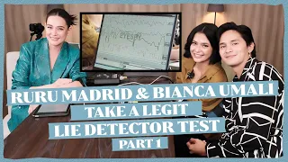 @RuruMadridOfficial  AND @BiancaUmaliOfficial  TAKE A LEGIT LIE DETECTOR TEST (Part 1) | Bea Alonzo