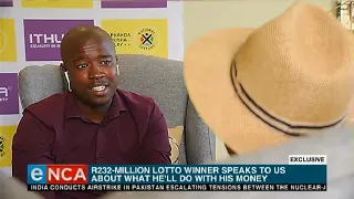 EXCLUSIVE: SA's Powerball winner speaks to eNCA