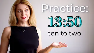 TIME in English: how to say | Practice + TEST