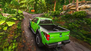 GTA V: Dense Forest Vegetation Off-Road Gameplay on RTX 3090 w/ Ultra Realistic Graphics MODs [4K]