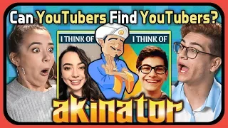 YouTubers Try To Find Themselves In Akinator (React: Gaming)