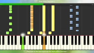 Pink Floyd - Another Brick In The Wall Part 3 (piano tutorial)