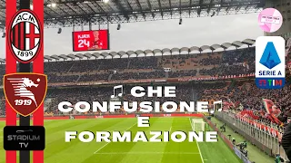 Milan 2-0 Salernitana ♫ Che confusione ♫ e Formazione Live HD