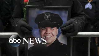 Funeral held for NYPD officer Jason Rivera | GMA