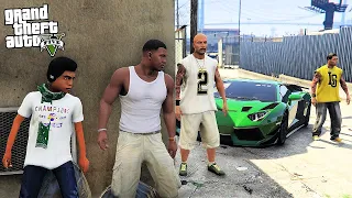 GANG STOLE KID FRANKLIN LAMBORGHIN AND WE TOOK IT BACK!!! (GTA 5 REAL LIFE PC MOD)