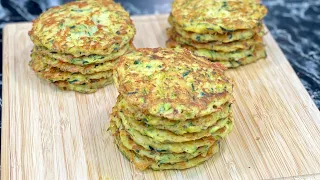 The best zucchini patties 🥒 Vegetarian recipe