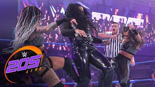 Kacy Catanzaro & Kayden Carter vs. Lash Legend & Fallon Henley: WWE 205 Live, Feb. 4, 2022