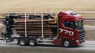 Expert drives the Scania 770 V8