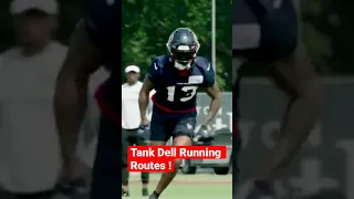 Tank Dell Catching Passes #nfl #texans #houstontexans #football #shorts #reels #wearetexans #happy