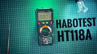 Habotest HT118a. Подробный обзор цифрового мультиметра