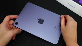 ИДЕАЛЬНО для маленьких ЛАДОШЕК -  iPad MINI 6 Фиолетовый Обзор