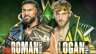 Crown Jewel - Roman Reigns vs Logan Paul Undisputed Universal Championship full match | PC Gameplay