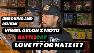 Action Figure Unboxing and Review MOTU x Virgil Abloh Battlecat - Do you love it or hate it?