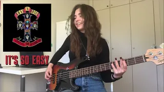 It's So Easy - Guns N' Roses bass cover