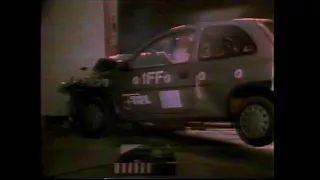 Old Top Gear 1997 - Euro N-Cap Supermini Crash Test