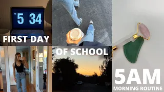 5AM SCHOOL MORNING ROUTINE: first day of junior year edition (rest day)!