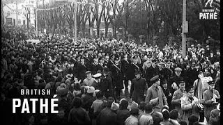 Exeter Welcomes Men Of HMS Exeter (1940)