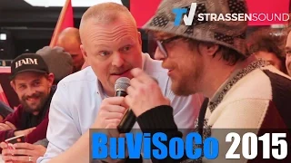 BuViSoCo 2015: Stefan Raab, Ferris MC, Namika, Lary, Wunderkynd, Buddy Buxbaum, Mark Forster