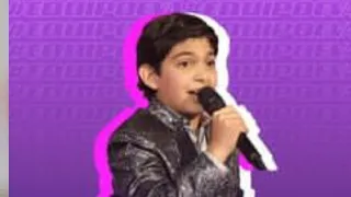 Facu #LaVozKids ✌✌ - Cuando llora mi guitarra -  🎵Conciertos🎵