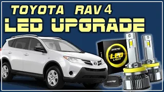 LED Headlight Upgrade - Toyota Rav4 - Featuring AUXITO LED